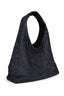 KADIN HOBO BAG OMUZ ÇANTASI DESENLİ SÜET KOT ÇANTA KAHVERENGİ