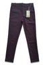 Khaki Slim Fit Kadın Oxford Pantolon Bordo