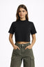 Kız Çocuk Crop 6-15 Yaş Basic Tişört