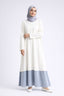 Uzun Kollu Oversize Maxi Elbise