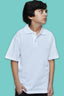 2li Pamuklu Unisex Çocuk Polo Yaka Kısa Kol Okul T-shirt