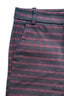 Khaki Slim Fit Kadın Oxford Pantolon Bordo