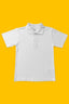 Pamuklu Unisex Çocuk Polo Yaka Kısa Kol Okul T-shirt